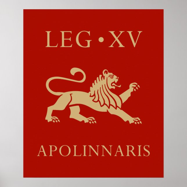 Poster Armée impériale romaine - Legio XV Apollinaris (Devant)