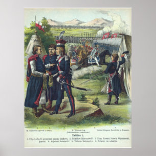 Poster Armée polonaise près de Kraków