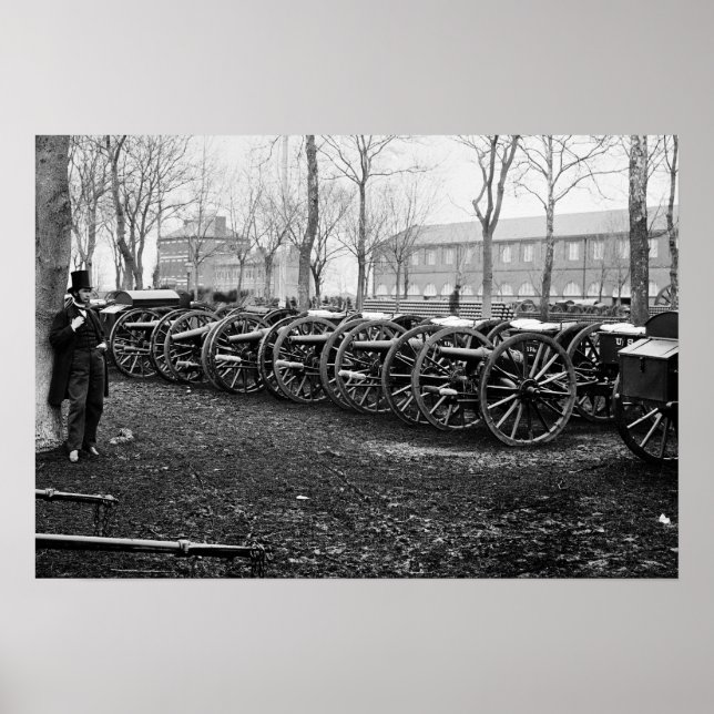 Poster Armes à armes à feu à l'Arsenal : 1862 (Devant)