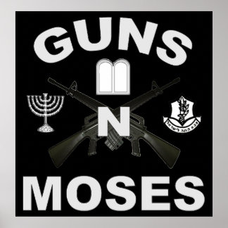 Poster Armes à Moses sombres