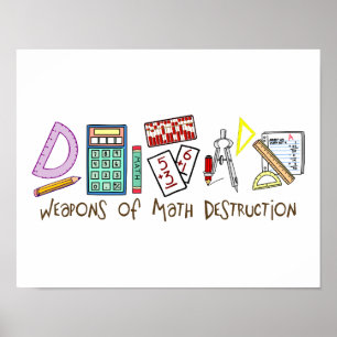 Poster Armes De Destruction Mathématique