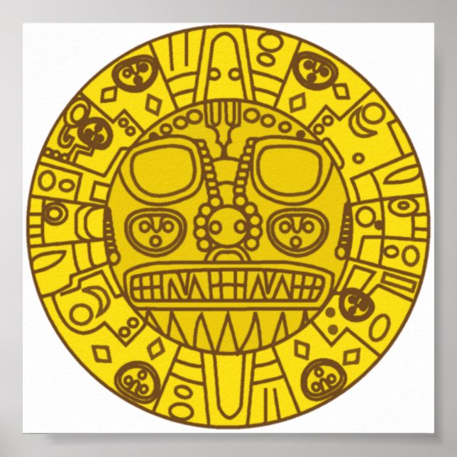 Poster Armoiries de Cuzco (Devant)