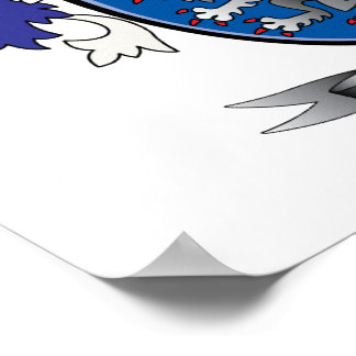 Poster Armoiries de Jones