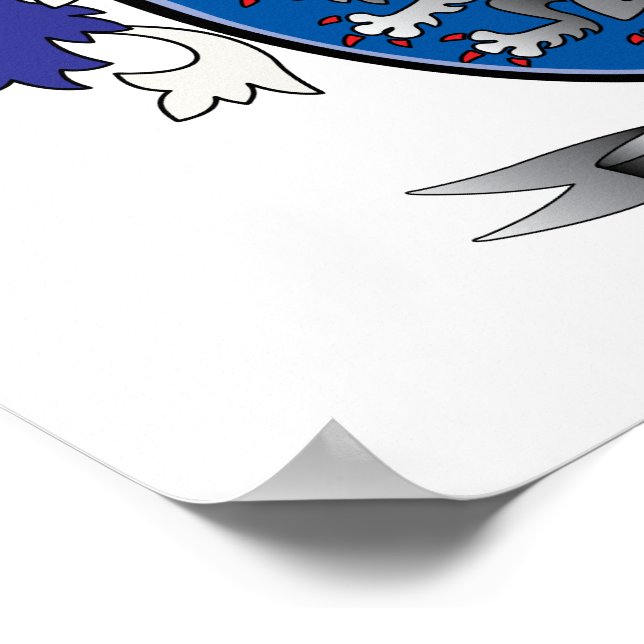 Poster Armoiries de Jones (Coin)