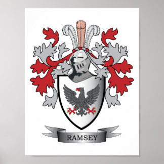 Poster Armoiries de la famille Ramsey