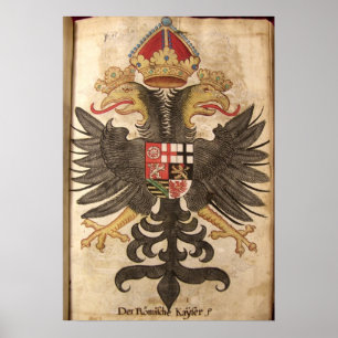 Poster Armoiries de l'empereur romain médiéval