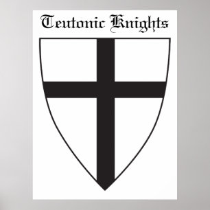 Poster Armoiries de l'Ordre teutonique