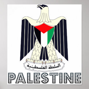 Poster Armoiries de Palestine