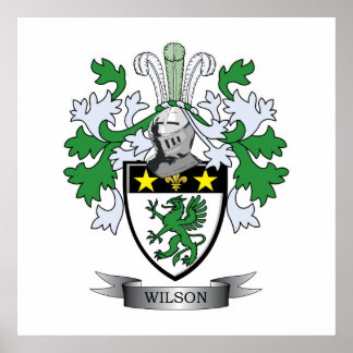 Poster Armoiries de Wilson