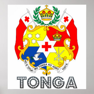 Poster Armoiries des Tonga