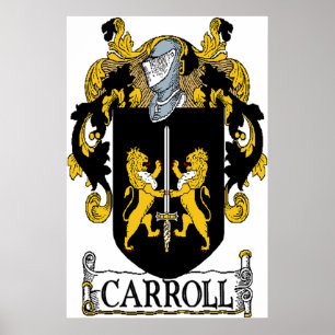 Poster Armoiries en toile à carreaux Imprimer