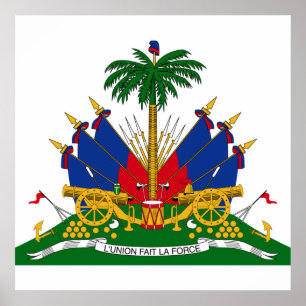 Poster Armoiries haïtiennes (Haïti)