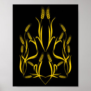 Poster Armoiries nationales Ukraine - Armoiries d'État Ép