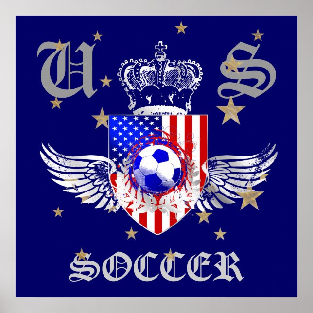 Poster Armoiries US de football 2012 2014 Sports USA (Devant)