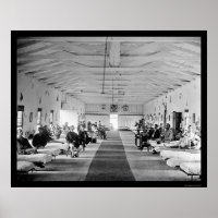 Armory Carré Hospital à Washington, DC 1865