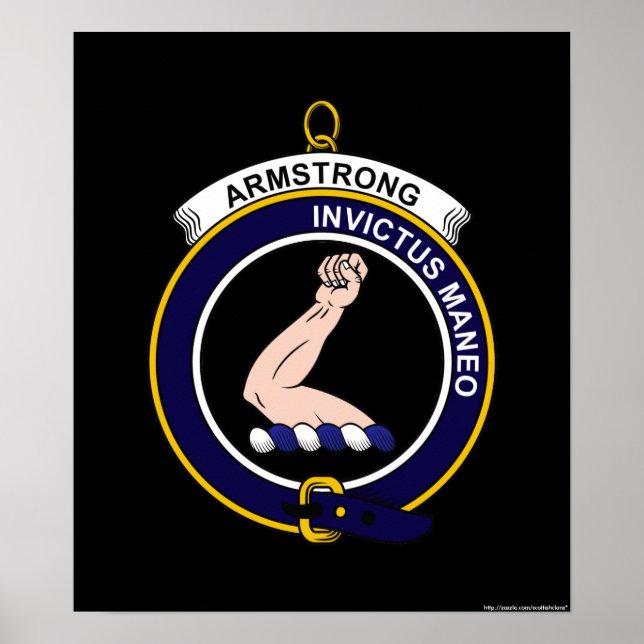 Poster Armstrong - Clan Crest (Devant)