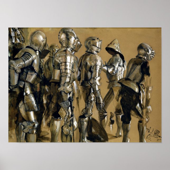 Poster Armure, 1866 (Devant)