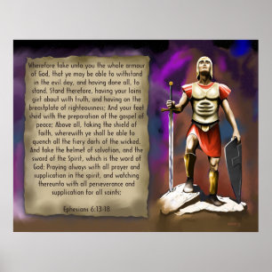 Poster Armure de Dieu II
