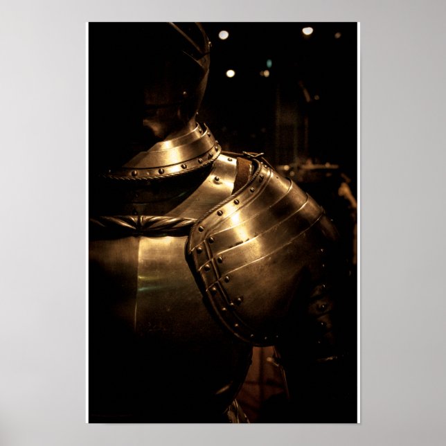 Poster Armure foncée (Devant)