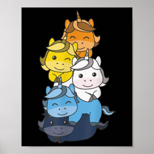 Poster Aroace Flag Prith Mois Lgbtq Aroace Unicorn _1