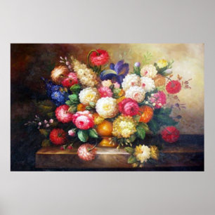 Poster Arrangement de carnation