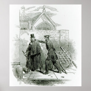 Poster Arrestation de M. Smith O'Brien