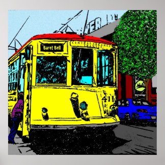 Poster Arrêt de chariot