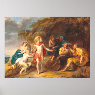 Poster Arrêt de Midas - Jan van den Hoecke Fine Art