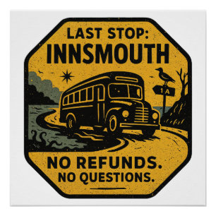 Poster Arrêt dernier : Innsmouth - Signal d'avertissement