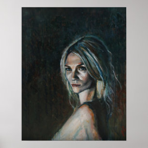 Poster arrêt et regard fixe
