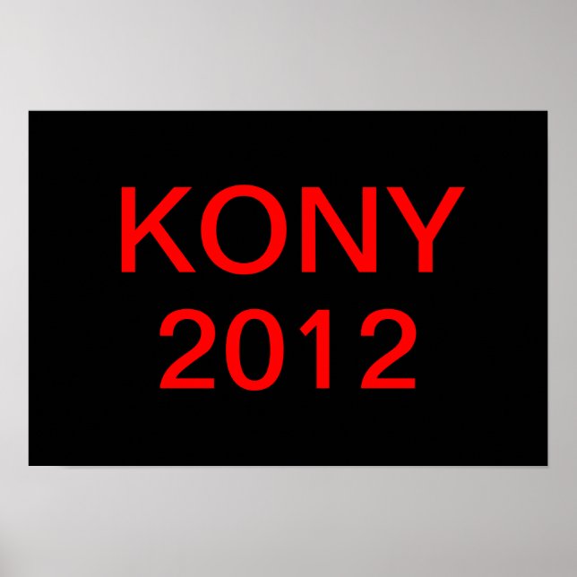Poster Arrêter Kony (Devant)