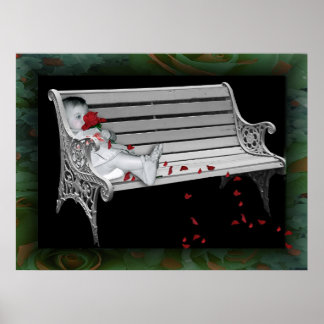 Poster Arrêtez Et Sentez Les Roses - Imprimer