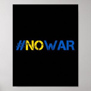 Poster Arrêtez la guerre, soutenez l'Ukraine T-shirt #now