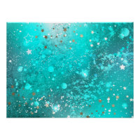 Arrière - plan à huile Turquoise de la menthe