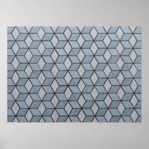 Poster Arrière - plan Blocs d'art Abstrait