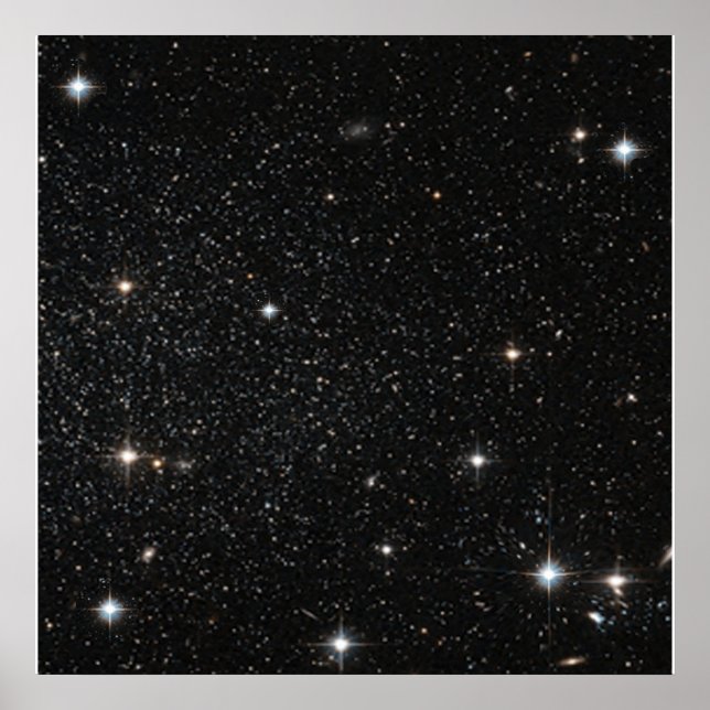 Poster Arrière - plan - Ciel nocturne et étoiles (Devant)