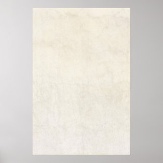 Poster Arrière - plan de parchemin ivoire en papier vinta