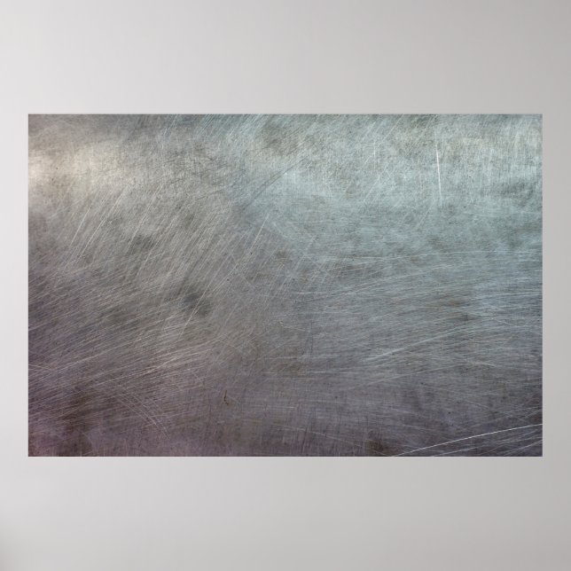 Poster Arrière - plan texture grunge métal (Devant)