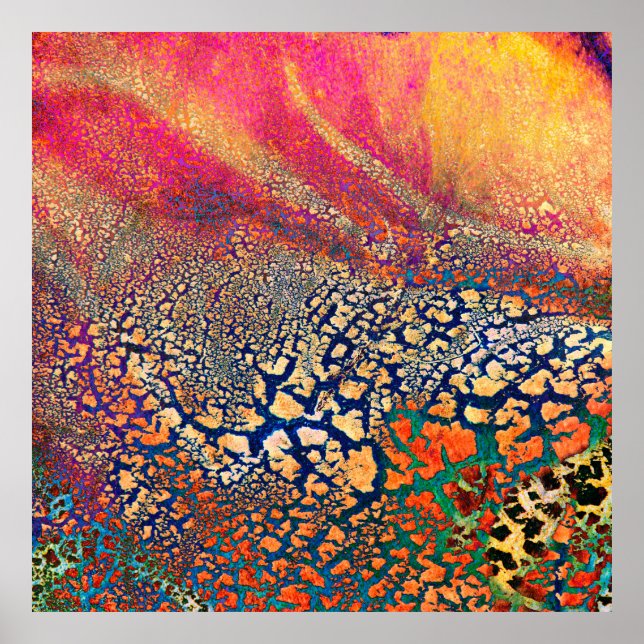 Poster Arrière-plan texturé très détaillé Abstrait (Devant)