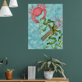 Poster Arrière sur la croix