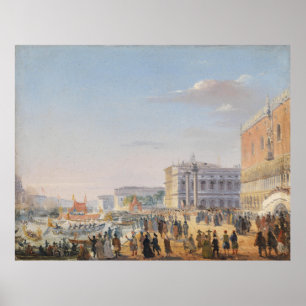 Poster Arrivée de l'empereur François-Joseph