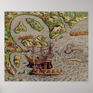 Poster Arrivée et débarquement