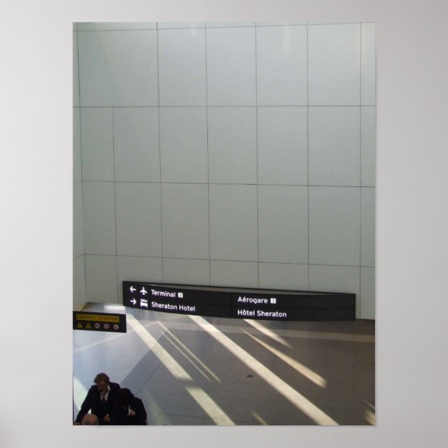 Poster Arrivées et départs (Devant)