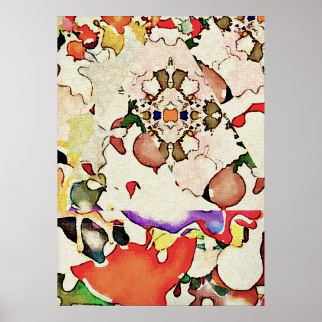 Poster Art Abstrait (Devant)