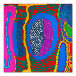 Poster Art Abstrait autochtone Vol 07