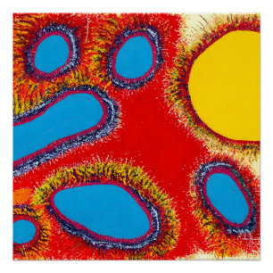 Poster Art Abstrait autochtone Vol 12