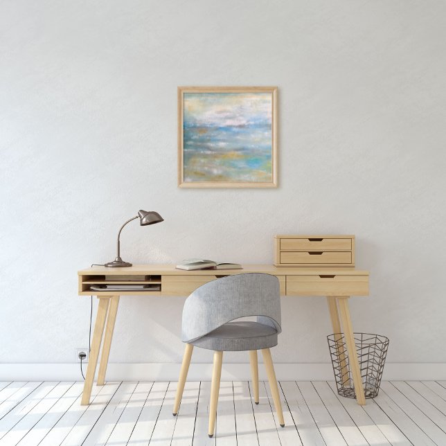 Poster Art Abstrait Beach Coastal (Créateur téléchargé)