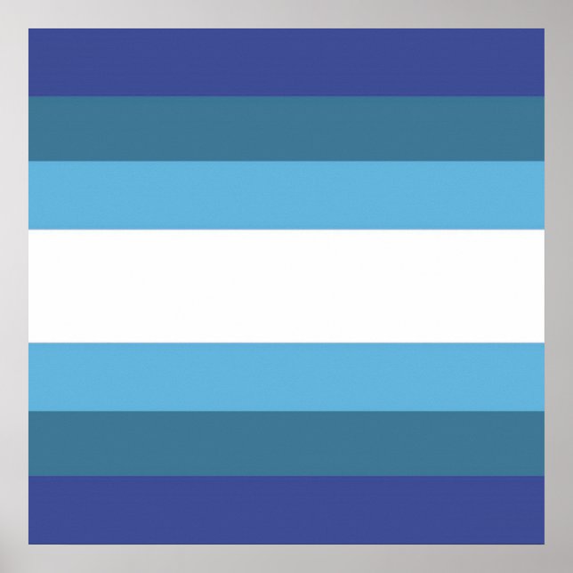 Poster art abstrait coloré (Devant)