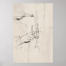 Art Abstrait de la vigne -