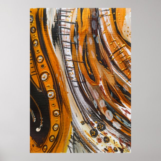 Poster Art abstrait de luxe Art abstrait de luxe (Devant)